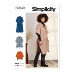 Simplicity | S9649 | Misses' Ponchos