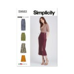 Simplicity | S9683 | Misses' Skirts