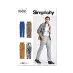Simplicity | S9693 | Men's Cargo Pants