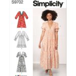 Simplicity | S9702 | Misses' Empire Dress