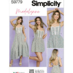 Simplicity | S9779 | Misses' Dress in Two Lengths by Madalynne Intimates