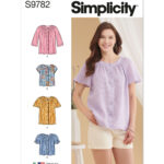 Simplicity | S9782 | Misses' Tops