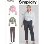 Simplicity | S9855 | Misses' and Women's Top and Pants