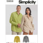 Simplicity | S9858 | Unisex Shirts