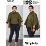 Simplicity | S9893 | Misses' Cape By Mimi G Style