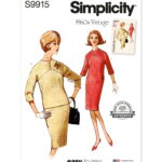 Simplicity | S9915 | 1960s Misses' Dresses