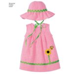 Simplicity | 1447 | Babies' Romper, Dress, Top, Panties & Hats