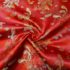 Chinese Brocade Satin Fabric | Dragon & Floral Pattern (36″ / 91cm Wide) - Image 3