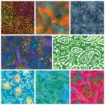 Batik Fabric | Cotton Fabric | Rose and Hubble