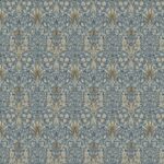 William Morris Print Cotton Fabric | 220gsm Medium Weight | Strawberry Thief & Willow Bough